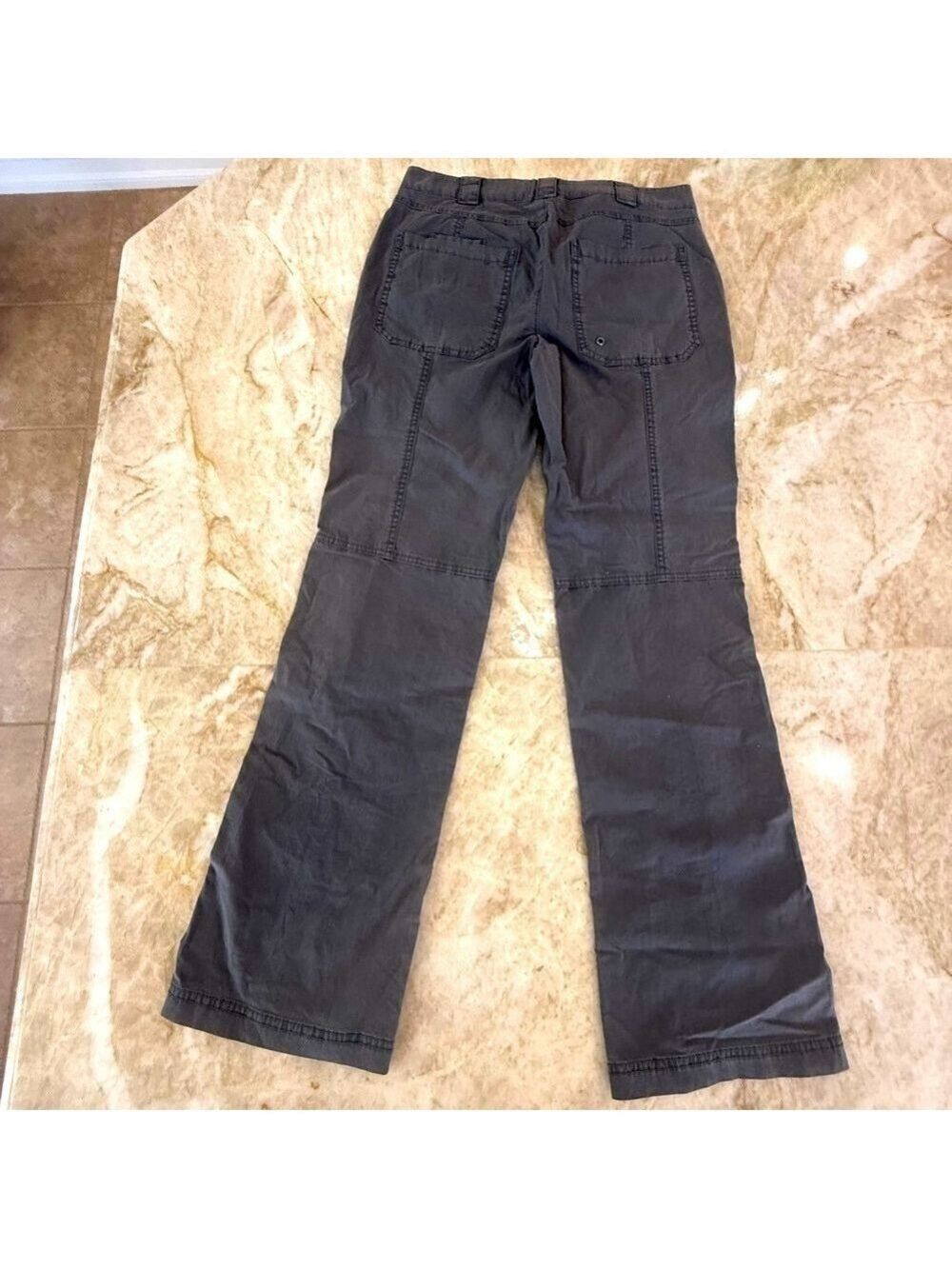 BDG Harper Moto Gray Boot Cut cargo accent Pants urban outfitters - Picture 3 of 13